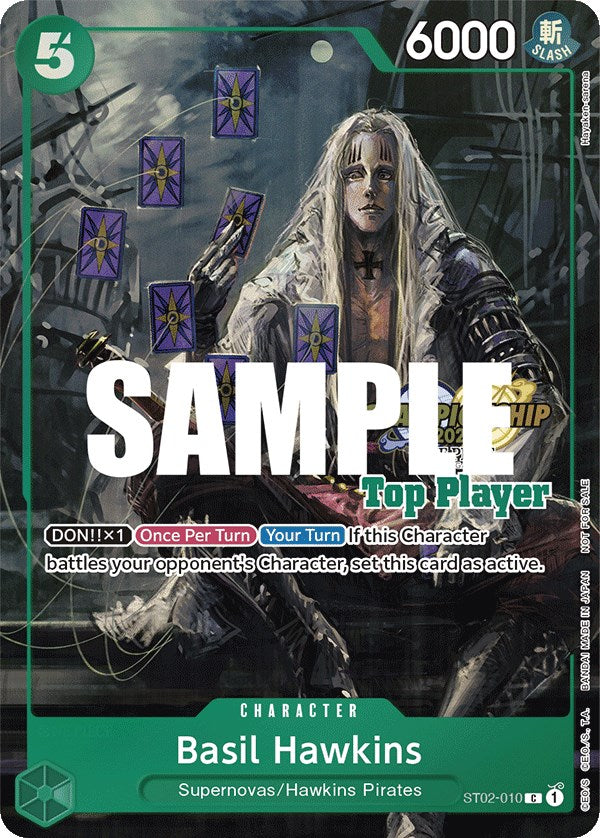 Basil Hawkins (CS 2023 Top Players Pack) [One Piece Promotion Cards] | Amazing Games TCG