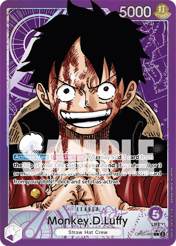 Monkey.D.Luffy (Alternate Art) [Awakening of the New Era] | Amazing Games TCG