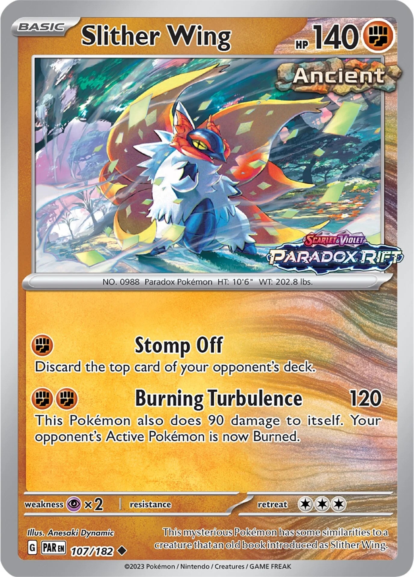 Slither Wing (107/182) (Store Exclusive Promo) [Miscellaneous Cards] | Amazing Games TCG