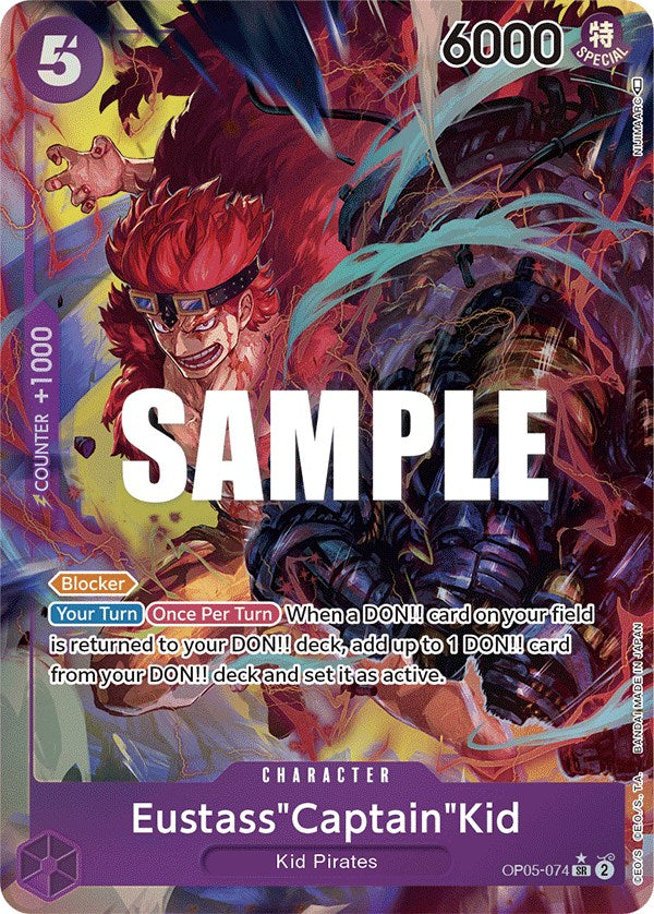 Eustass"Captain"Kid (Alternate Art) [Awakening of the New Era] | Amazing Games TCG