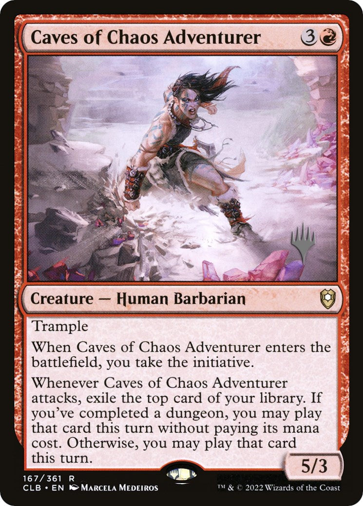 Caves of Chaos Adventurer (Promo Pack) [The Lost Caverns of Ixalan Promos] | Amazing Games TCG