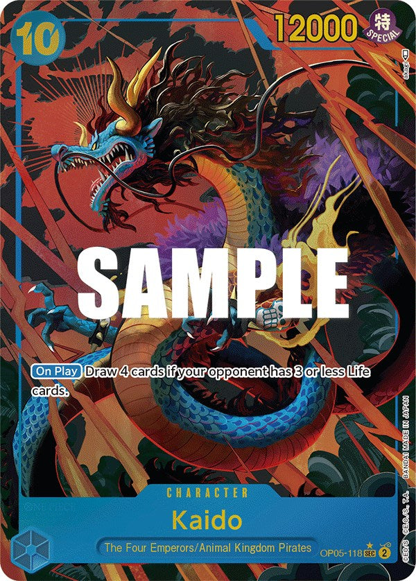 Kaido (Alternate Art) [Awakening of the New Era] | Amazing Games TCG