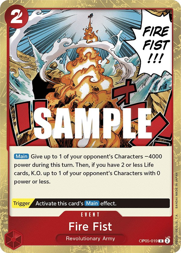 Fire Fist [Awakening of the New Era] | Amazing Games TCG