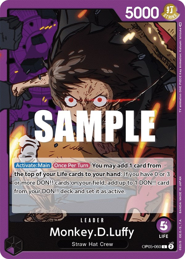 Monkey.D.Luffy [Awakening of the New Era] | Amazing Games TCG