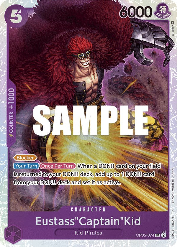 Eustass"Captain"Kid [Awakening of the New Era] | Amazing Games TCG