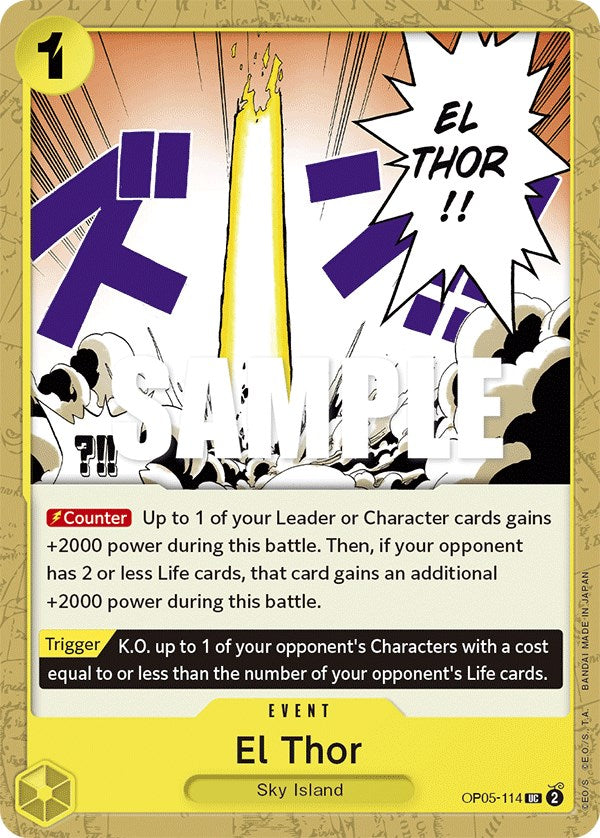 El Thor [Awakening of the New Era] | Amazing Games TCG