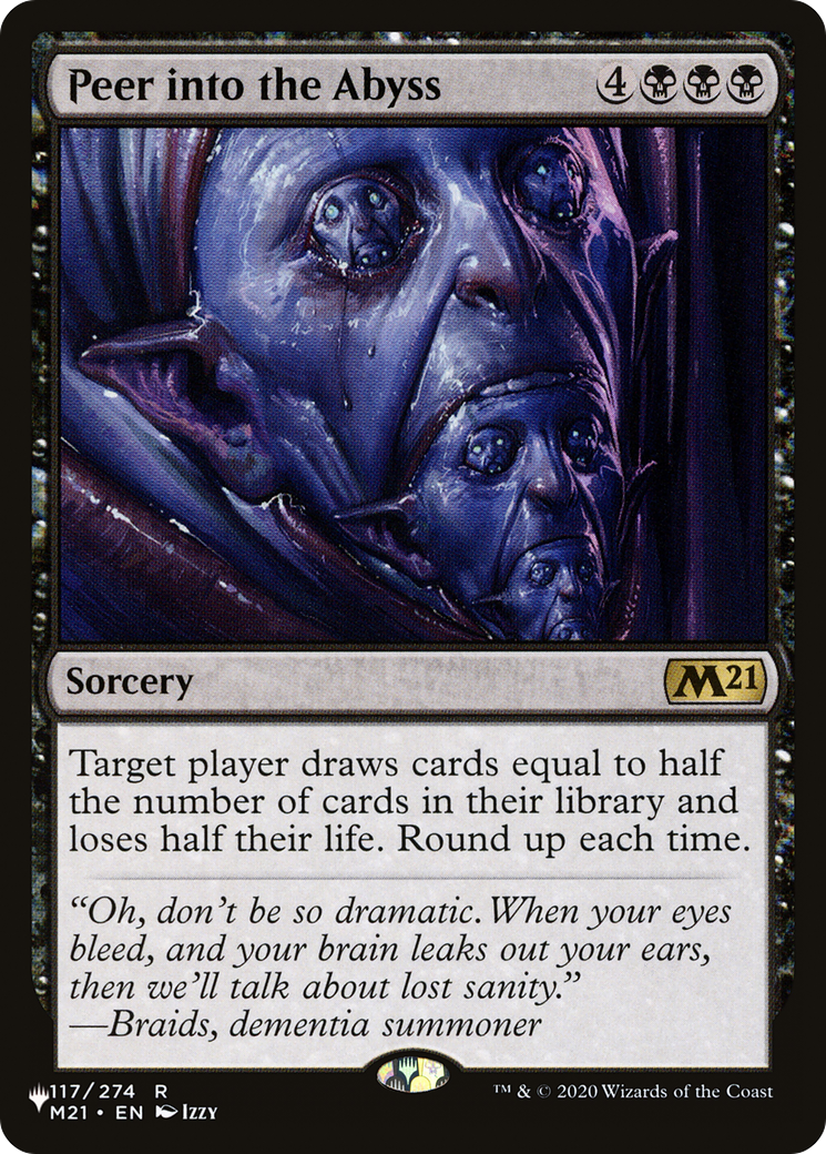 Peer into the Abyss [The List Reprints] | Amazing Games TCG