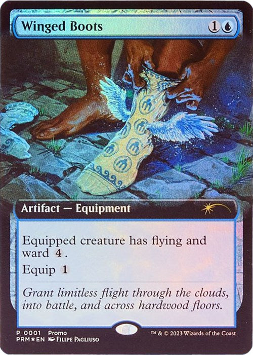 Winged Boots [Media Promos] | Amazing Games TCG