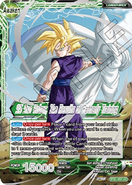 Son Gohan // SS Son Gohan, The Results of Fatherly Training (2023 Championship Finals) (BT21-067) [Tournament Promotion Cards] | Amazing Games TCG