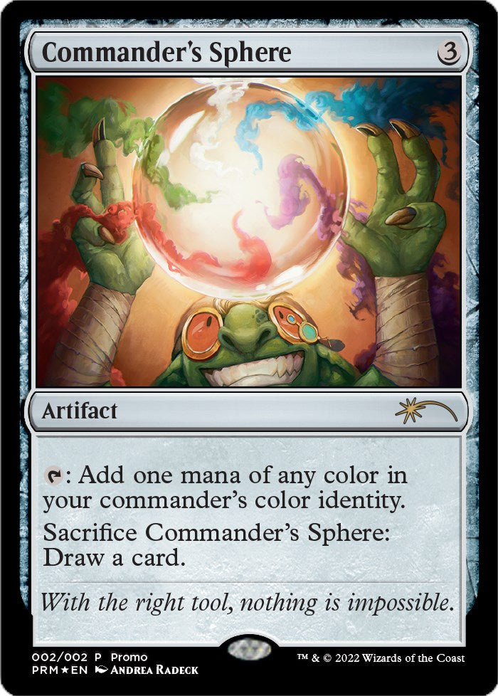Commander's Sphere [Wizards Play Network 2024] | Amazing Games TCG