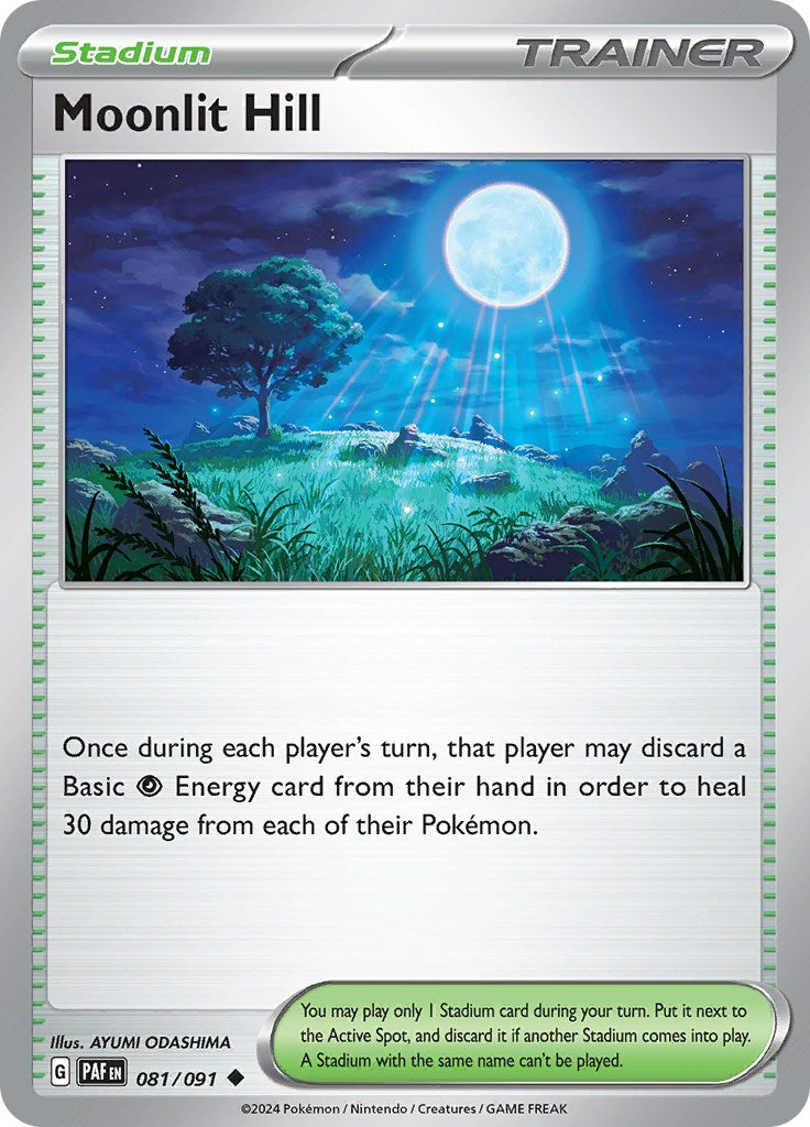 Moonlit Hill (081/091) [Scarlet & Violet: Paldean Fates] | Amazing Games TCG