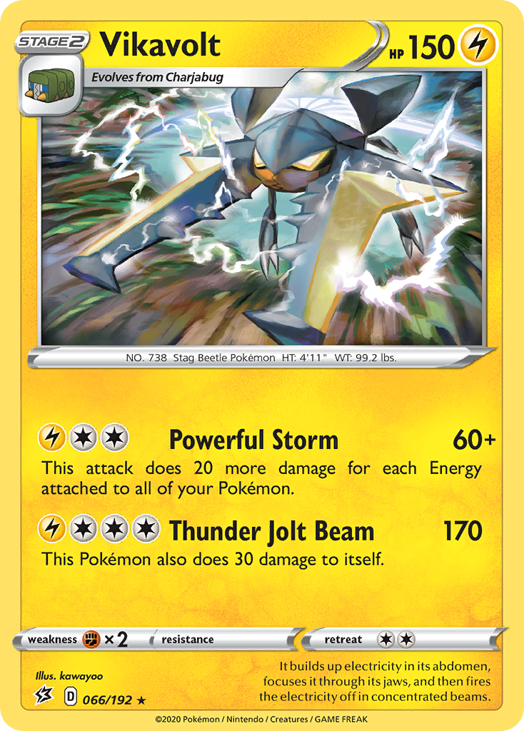 Vikavolt (066/192) [Sword & Shield: Rebel Clash] | Amazing Games TCG