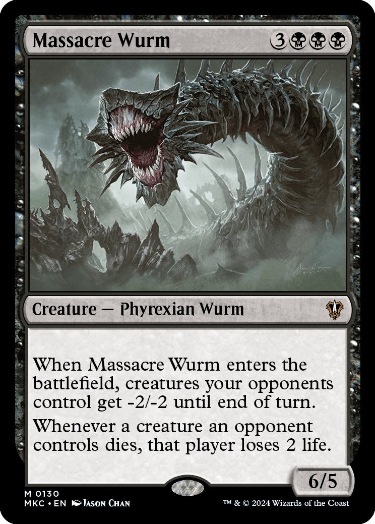 Massacre Wurm [Murders at Karlov Manor Commander] | Amazing Games TCG