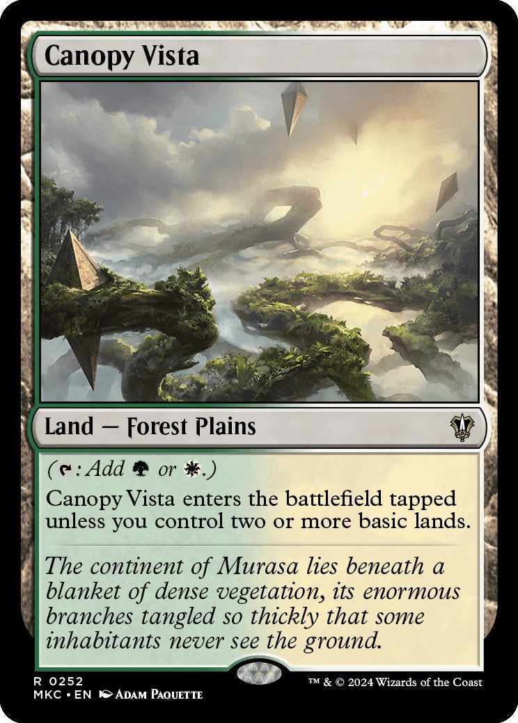 Canopy Vista [Murders at Karlov Manor Commander] | Amazing Games TCG