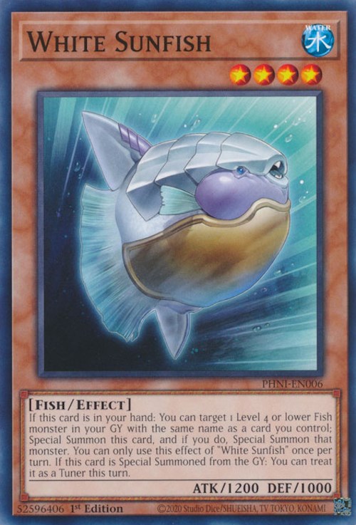 White Sunfish [PHNI-EN006] Common | Amazing Games TCG