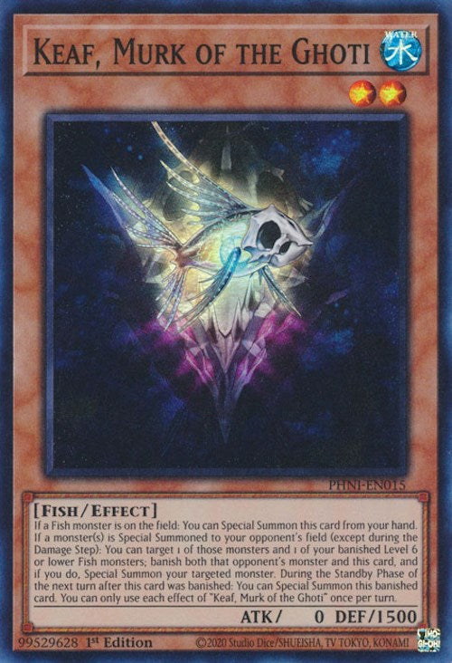 Keaf, Murk of the Ghoti [PHNI-EN015] Super Rare | Amazing Games TCG