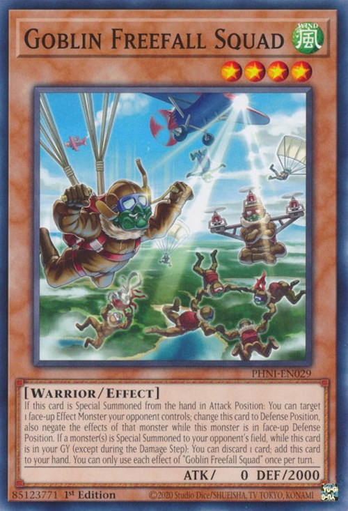 Goblin Freefall Squad [PHNI-EN029] Common | Amazing Games TCG