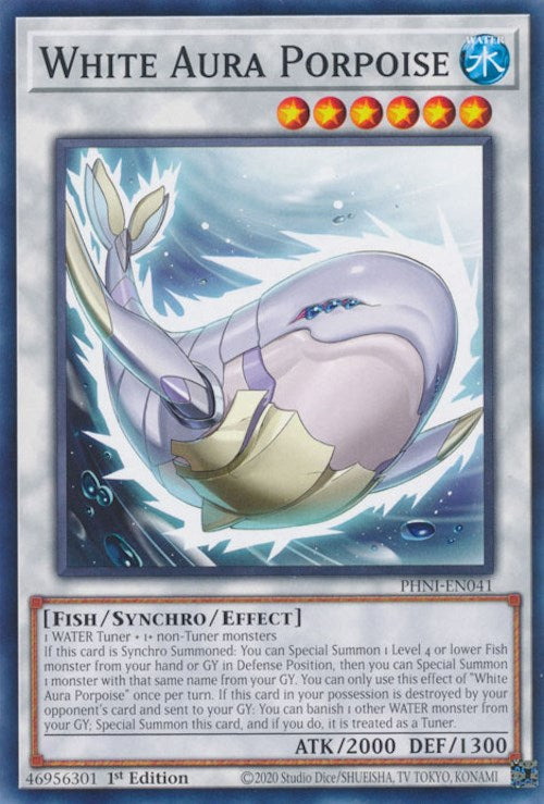 White Aura Porpoise [PHNI-EN041] Common | Amazing Games TCG