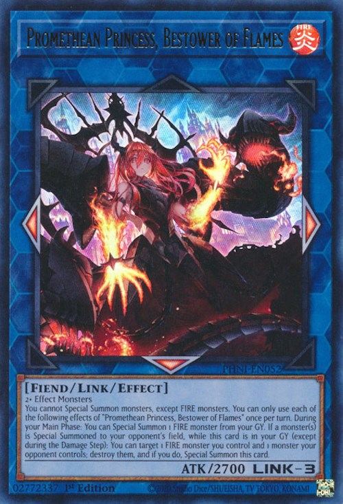 Promethean Princess, Bestower of Flames [PHNI-EN052] Ultra Rare | Amazing Games TCG