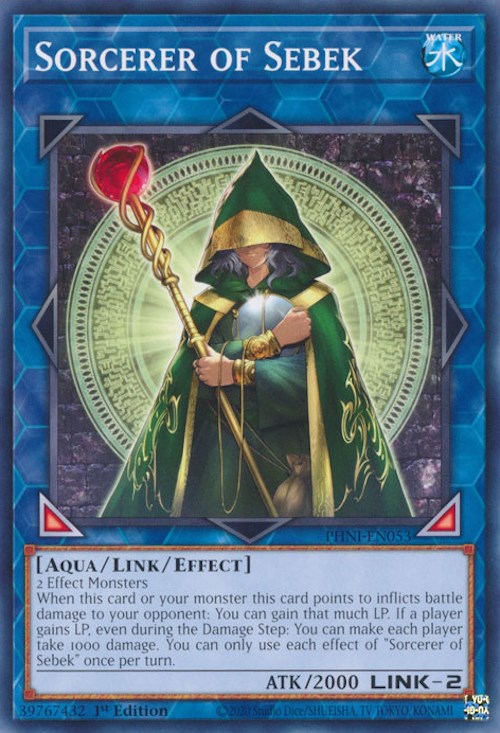 Sorcerer of Sebek [PHNI-EN053] Common | Amazing Games TCG