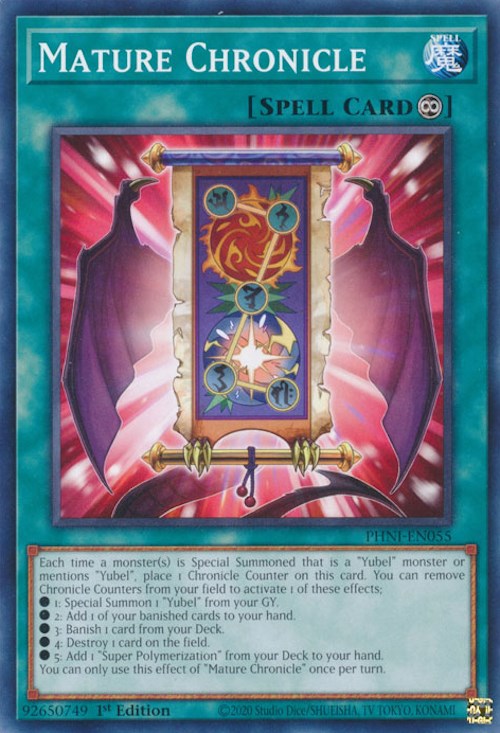 Mature Chronicle [PHNI-EN055] Common | Amazing Games TCG