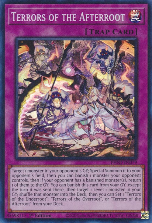 Terrors of the Afterroot [PHNI-EN079] Super Rare | Amazing Games TCG