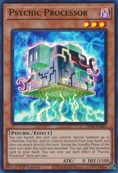 Psychic Processor [PHNI-EN081] Ultra Rare | Amazing Games TCG