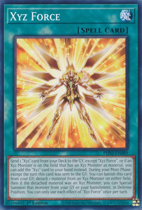 Xyz Force [PHNI-EN089] Common | Amazing Games TCG