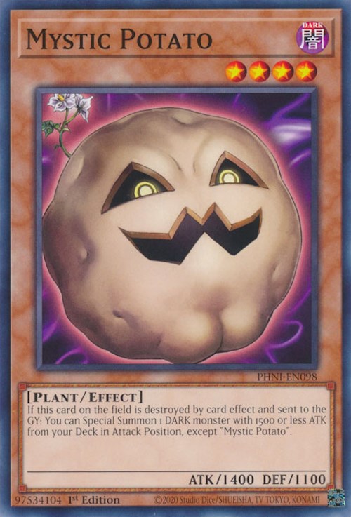 Mystic Potato [PHNI-EN098] Common | Amazing Games TCG