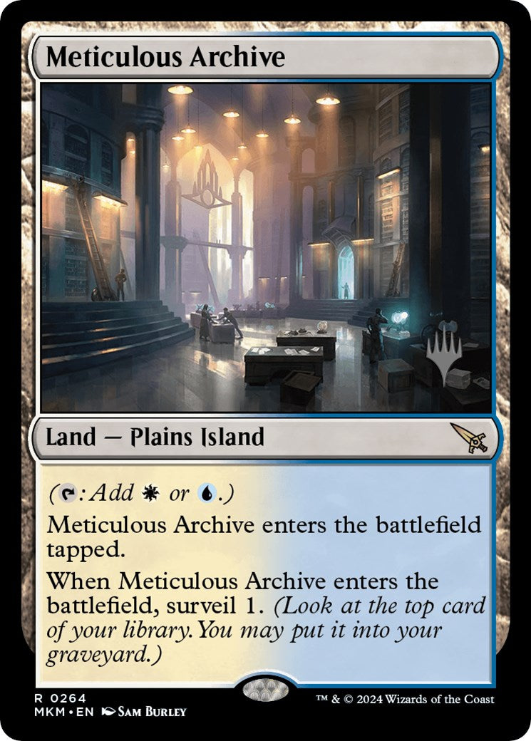 Meticulous Archive (Promo Pack) [Murders at Karlov Manor Promos] | Amazing Games TCG