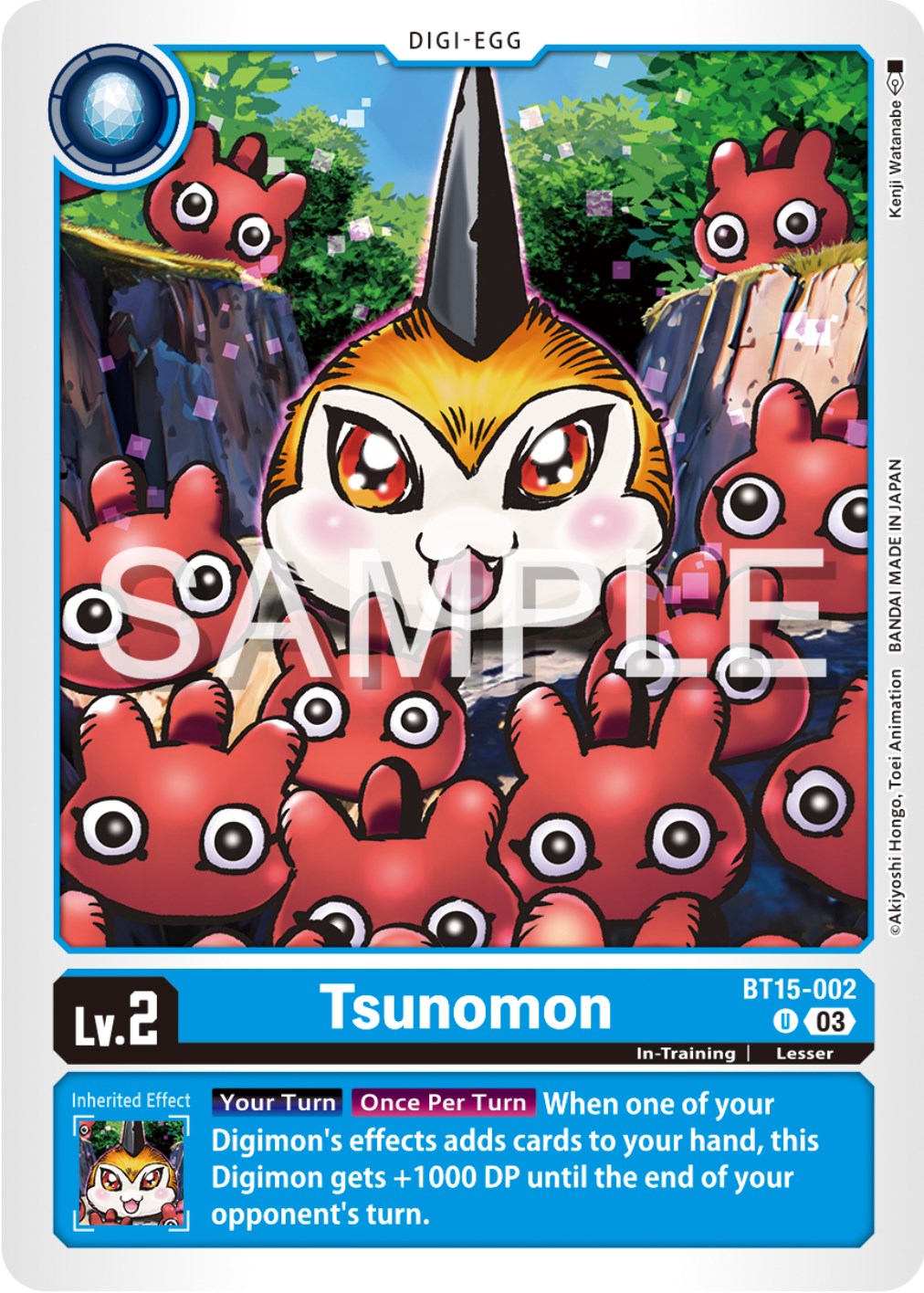 Tsunomon [BT15-002] [Exceed Apocalypse] | Amazing Games TCG