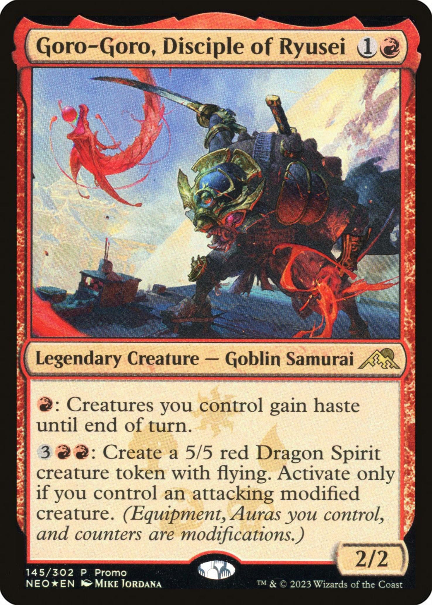 Goro-Goro, Disciple of Ryusei [Media Promos] | Amazing Games TCG