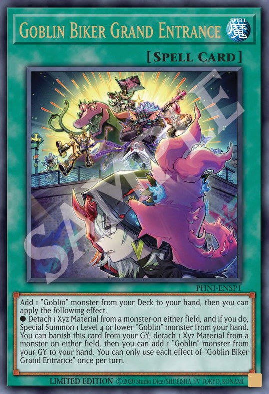 Goblin Biker Grand Entrance [PHNI-ENSP1] Ultra Rare | Amazing Games TCG