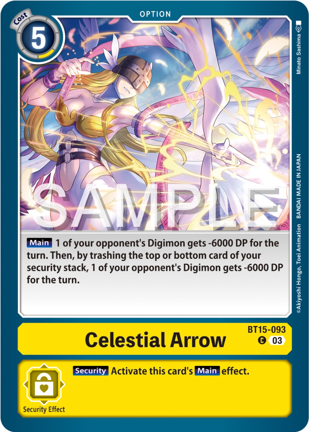 Celestial Arrow [BT15-093] [Exceed Apocalypse] | Amazing Games TCG