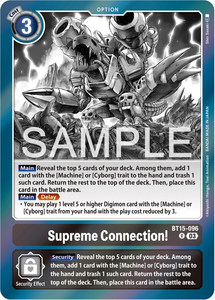 Supreme Connection! [BT15-096] [Exceed Apocalypse] | Amazing Games TCG