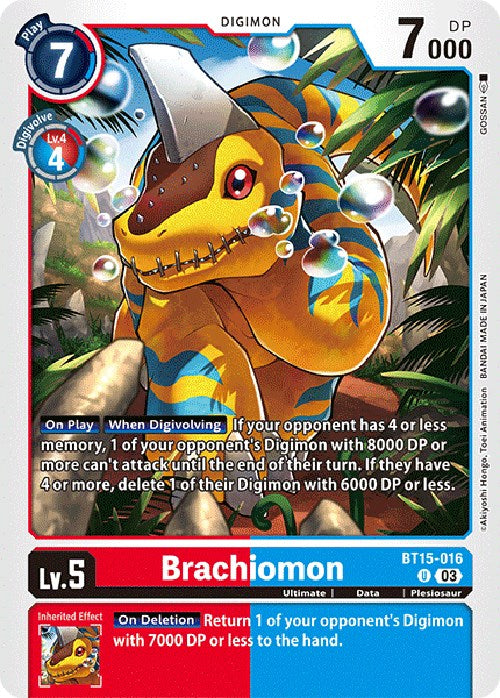 Brachiomon [BT15-016] [Exceed Apocalypse] | Amazing Games TCG