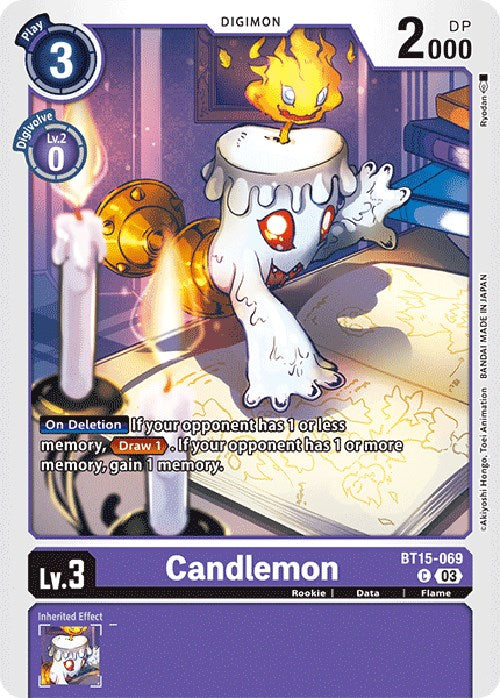 Candlemon [BT15-069] [Exceed Apocalypse] | Amazing Games TCG