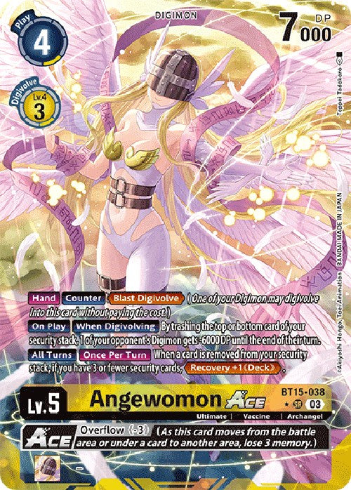 Angewomon Ace [BT15-038] (Alternate Art) [Exceed Apocalypse] | Amazing Games TCG
