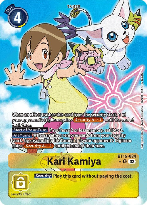 Kari Kamiya [BT15-084] (Alternate Art) [Exceed Apocalypse] | Amazing Games TCG