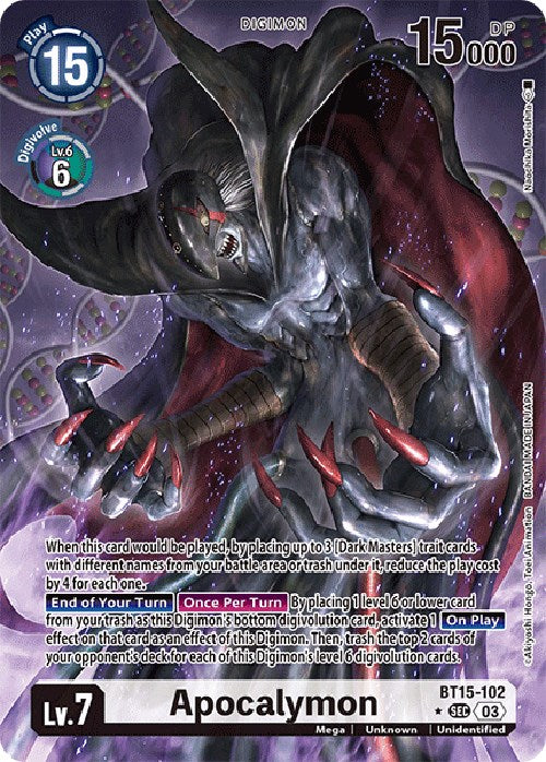 Apocalymon [BT15-102] (Alternate Art) [Exceed Apocalypse] | Amazing Games TCG