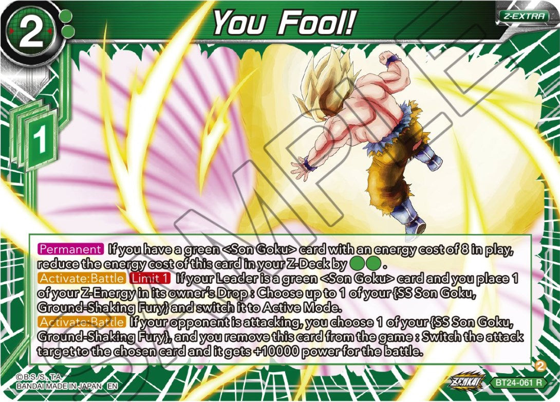 You Fool! (BT24-061) [Beyond Generations] | Amazing Games TCG