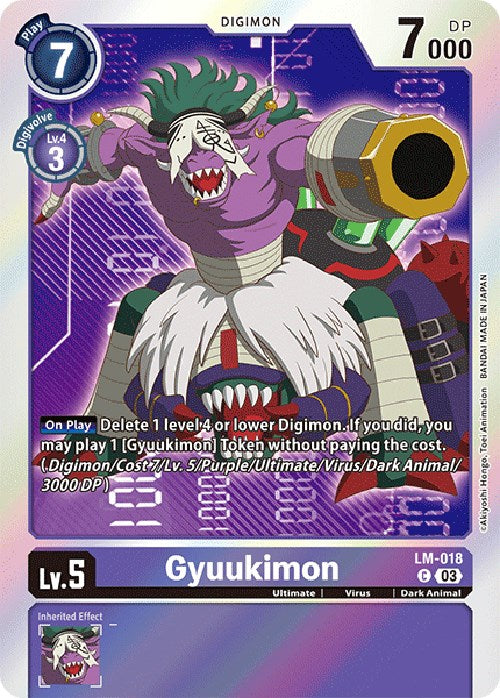 Gyuukimon [LM-018] (English Exclusive) [Exceed Apocalypse] | Amazing Games TCG