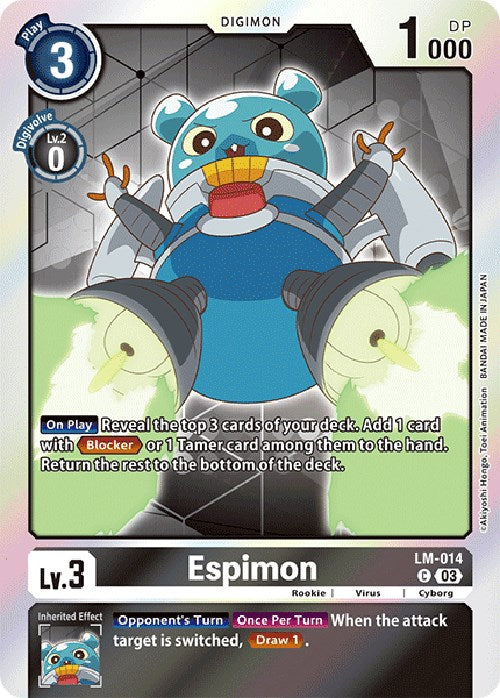 Espimon [LM-014] (English Exclusive) [Exceed Apocalypse] | Amazing Games TCG