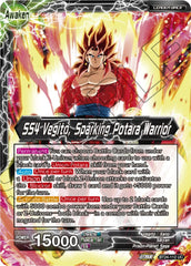 SS4 Son Goku & SS4 Vegeta // SS4 Vegito, Sparking Potara Warrior (BT24-112) [Beyond Generations] | Amazing Games TCG