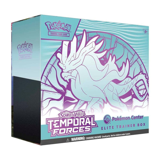 Temporal Forces Pokemon Center Elite Trainer Box [Walking Wake] SV05 (TEF)
