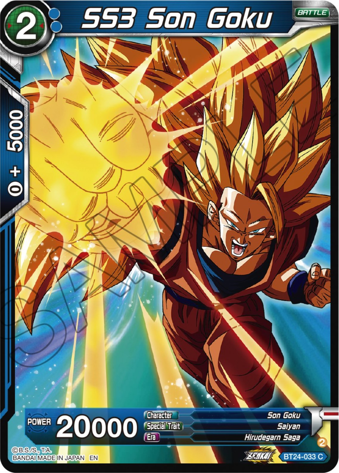 SS3 Son Goku (BT24-033) [Beyond Generations] | Amazing Games TCG