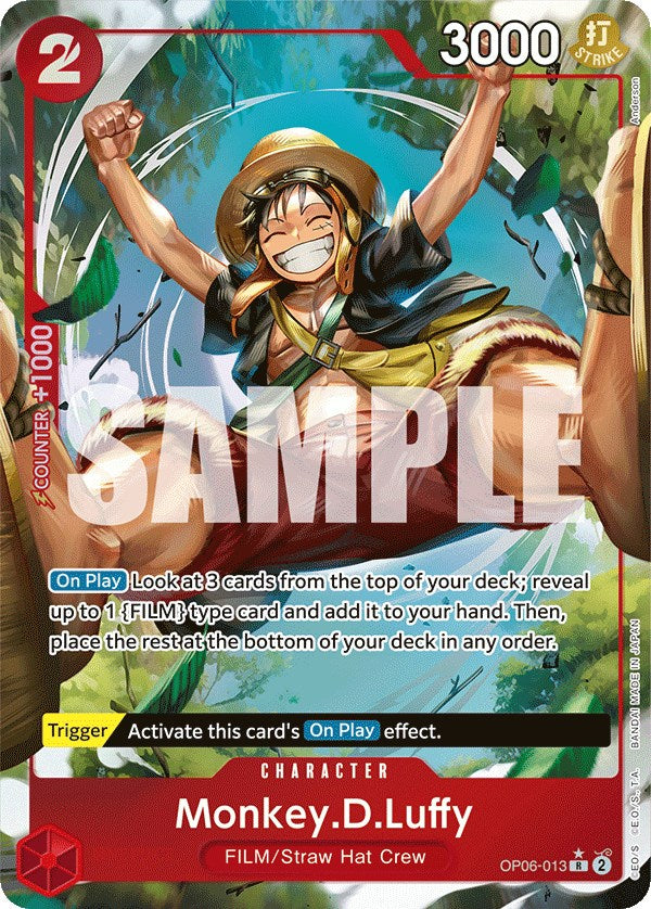 Monkey.D.Luffy (Alternate Art) [Wings of the Captain] | Amazing Games TCG