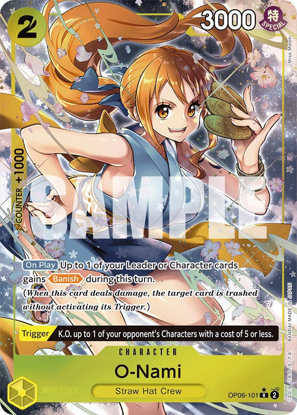 O-Nami (Alternate Art) [Wings of the Captain] | Amazing Games TCG