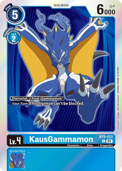 KausGammamon [BT9-023] (Double Pack Set 02) [X Record] | Amazing Games TCG