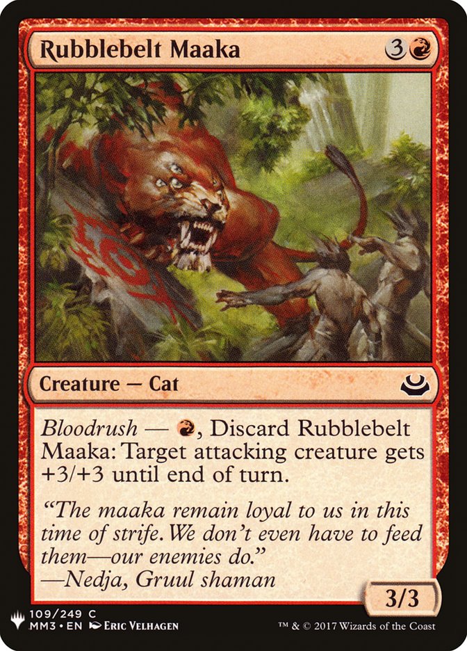 Rubblebelt Maaka [Mystery Booster] | Amazing Games TCG